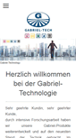 Mobile Screenshot of gabriel-technology.com